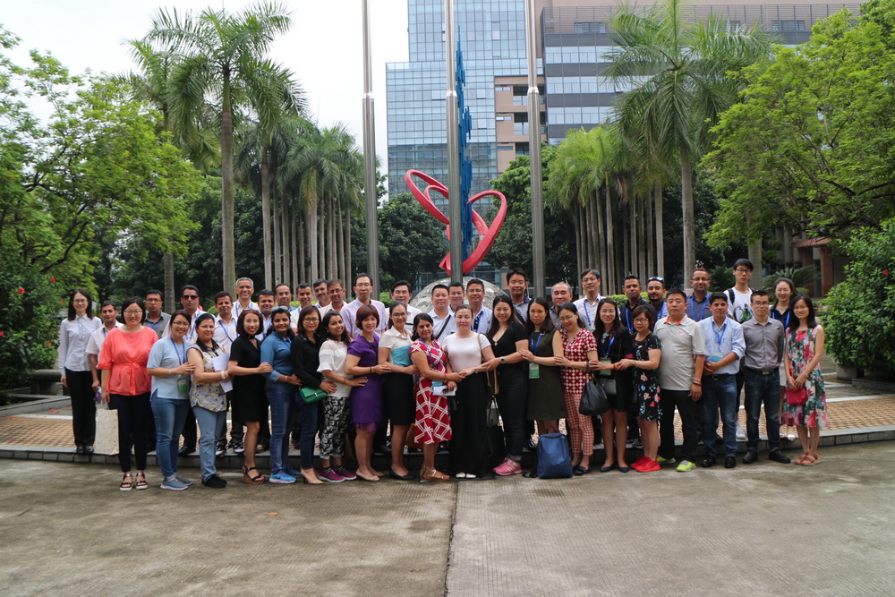 Nepal and Vietnam International Training Groups Visit GIEC