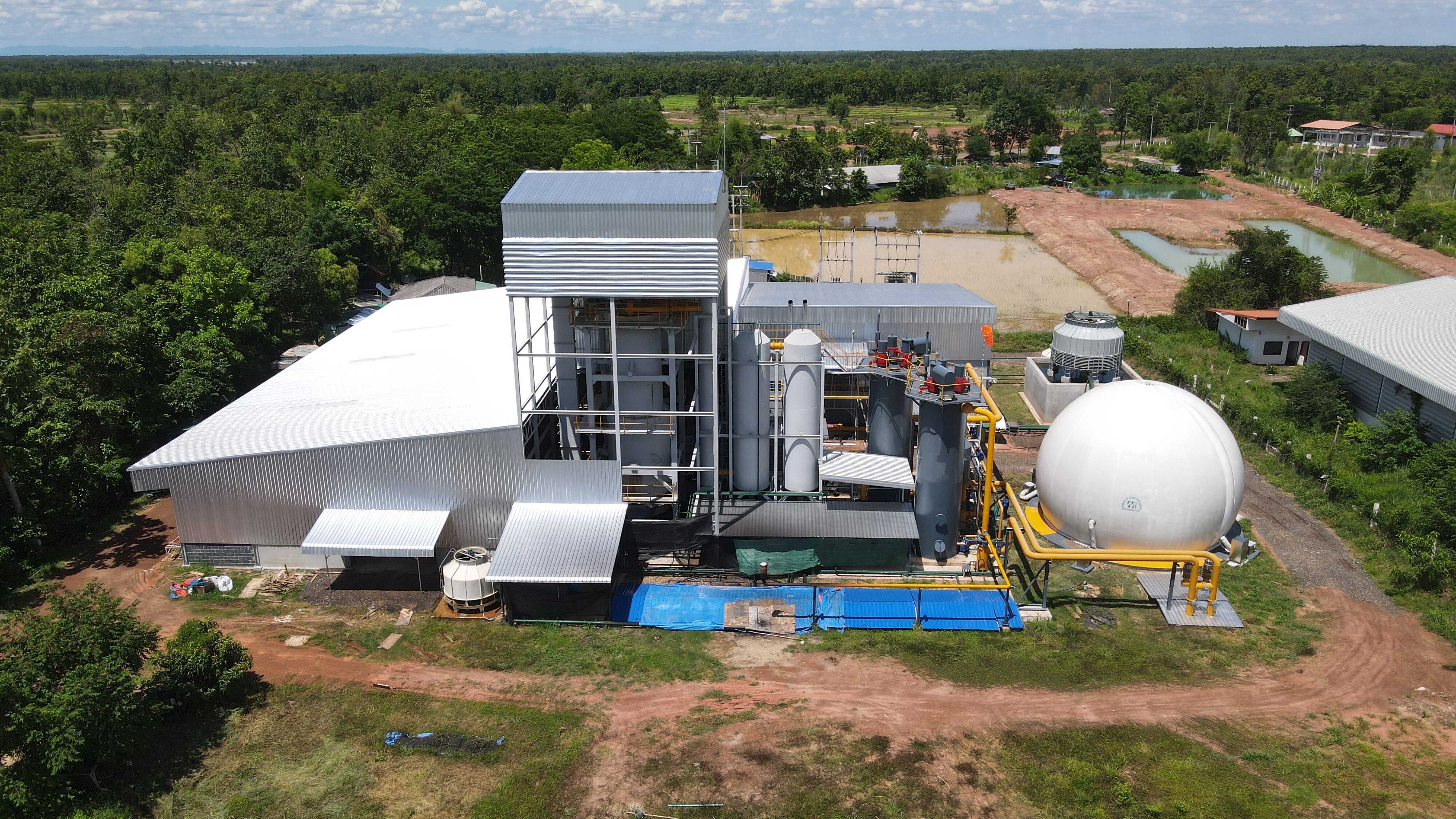 1MW Biomass Gasification Power Plant in Thailand